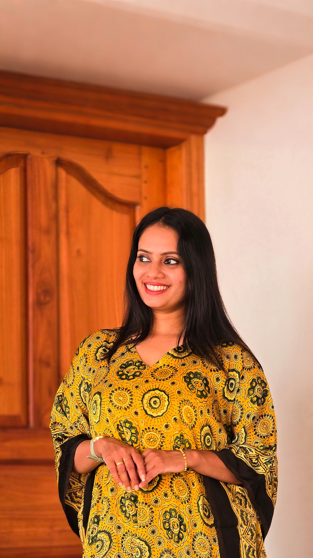 NOOR AJRAKH MODAL KAFTAN - Image 3