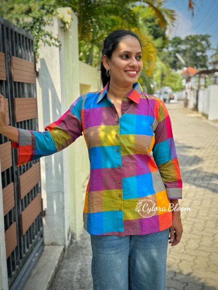Madras Kattam Cotton Shirt – Big Checks