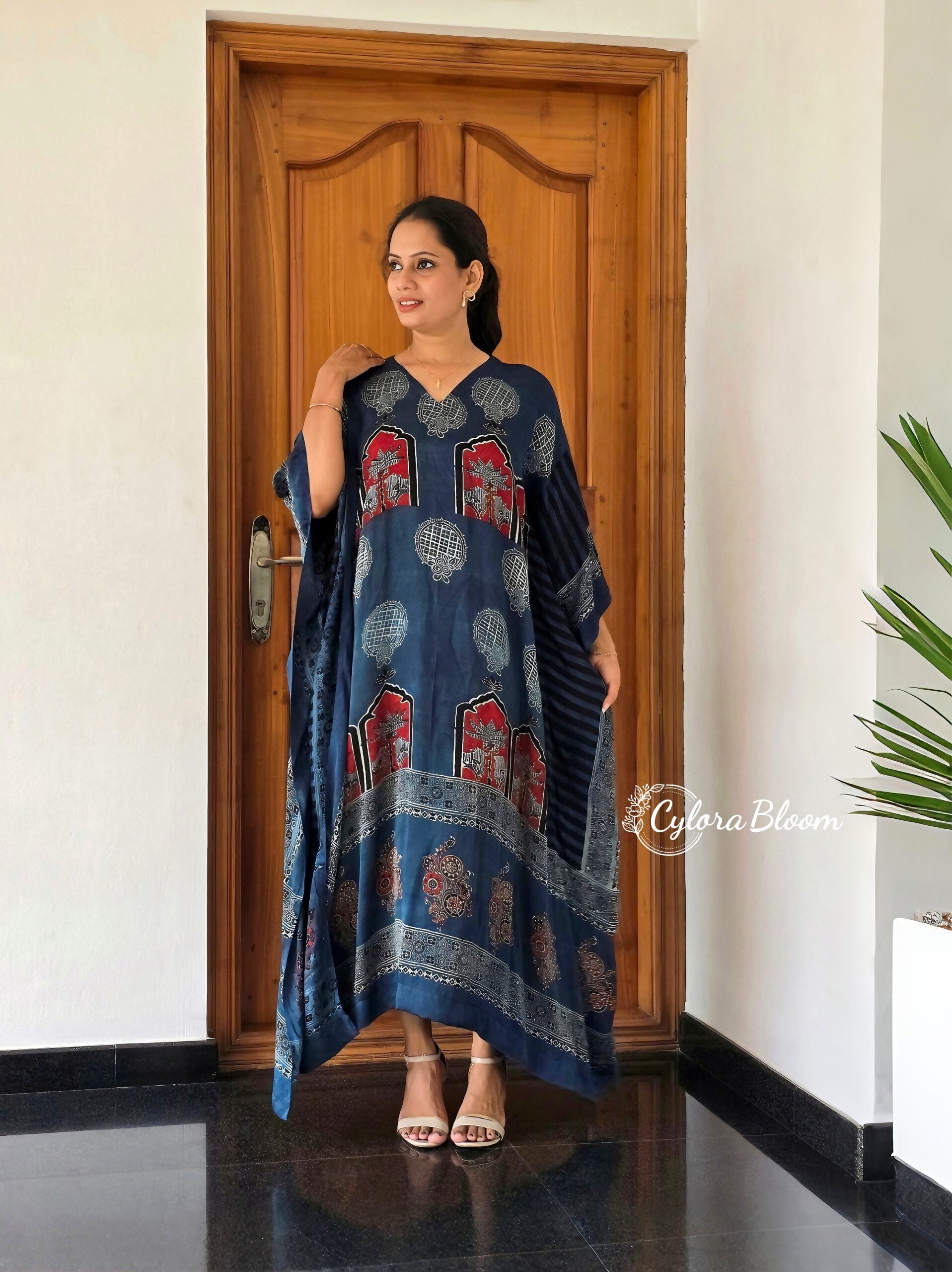 NOOR AJRAKH MODAL KAFTAN
