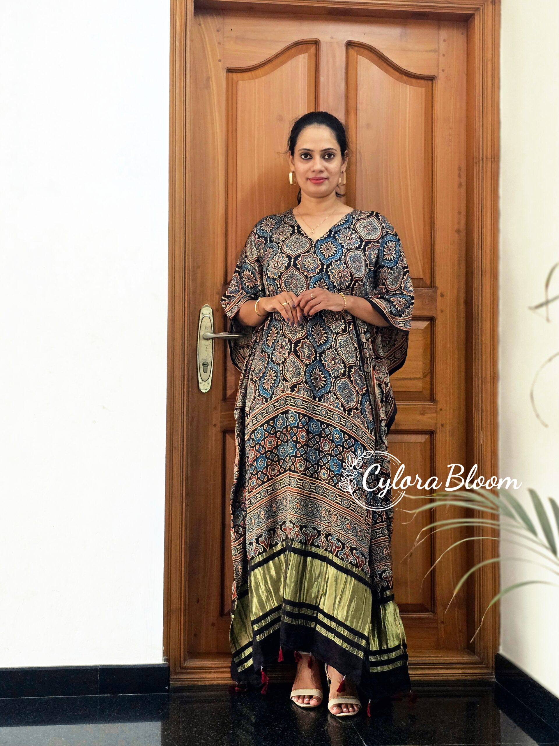 ZARIKA AJRAKH MODAL KAFTAN - Image 2