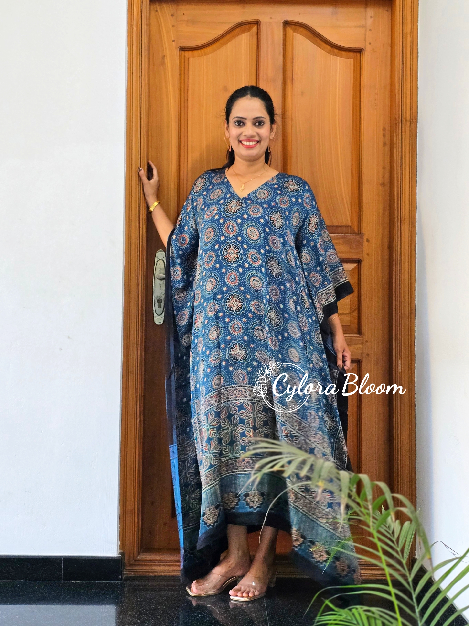 NOOR AJRAKH MODAL KAFTAN - Image 2